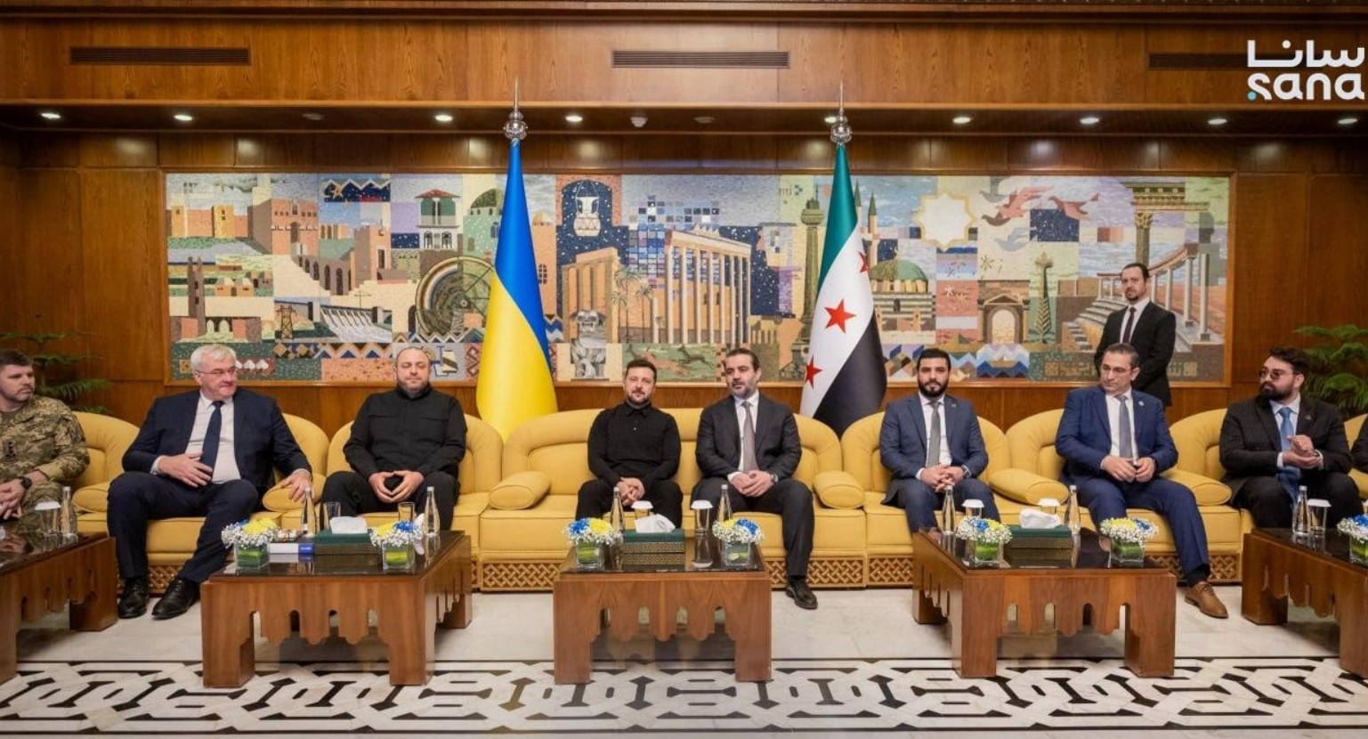 Говорили про обмін воєнним досвідом та постачання продовольства. Зеленський зустрівся з президентом Сирії в Дамаску